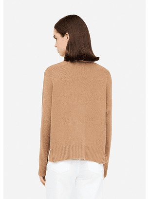 Camisola em Malha Camel - LIU JO 