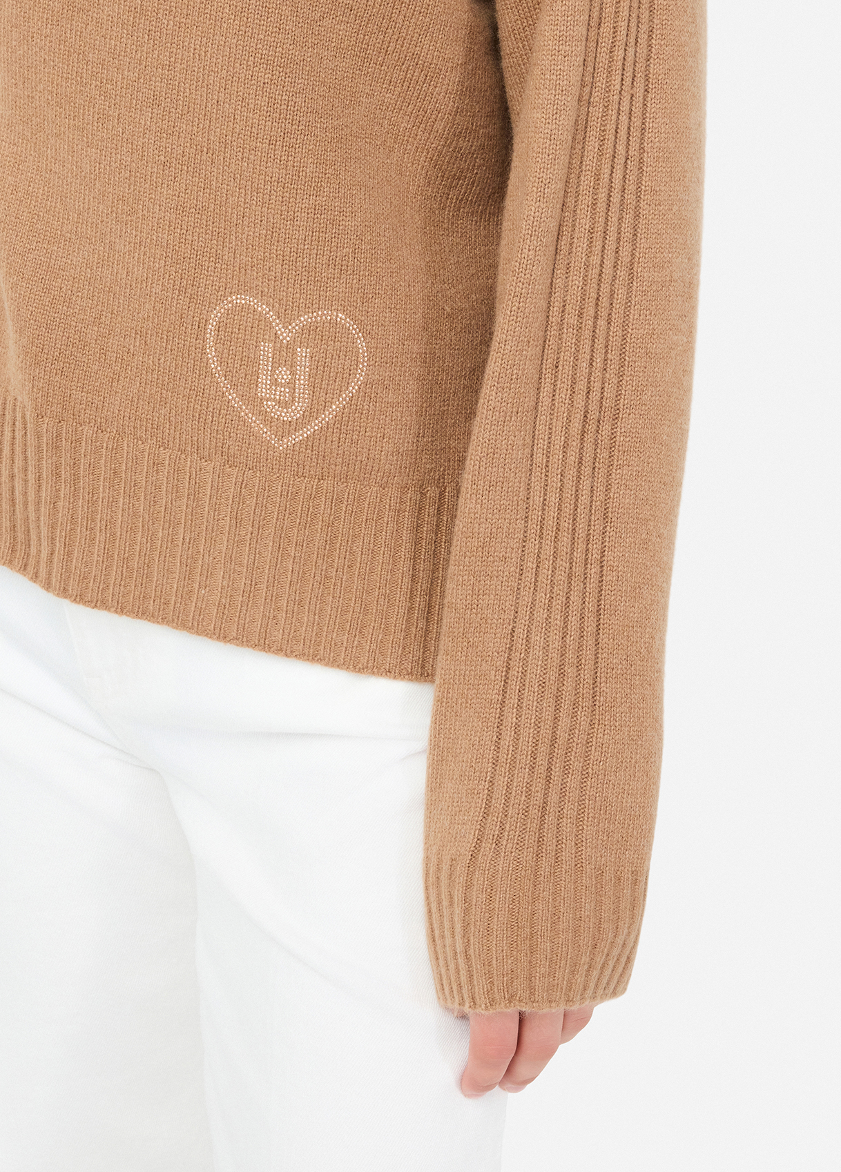 Camisola em Malha Camel - LIU JO  3