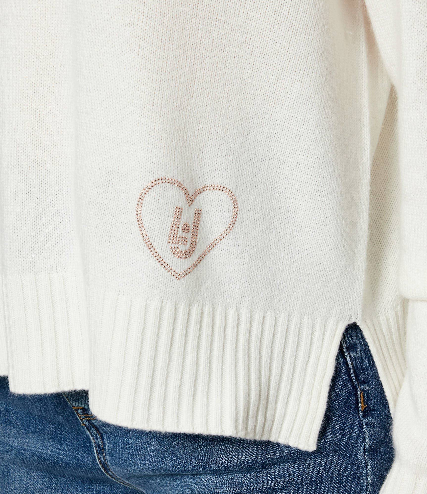 Camisola em Malha Branca - LIU JO  3