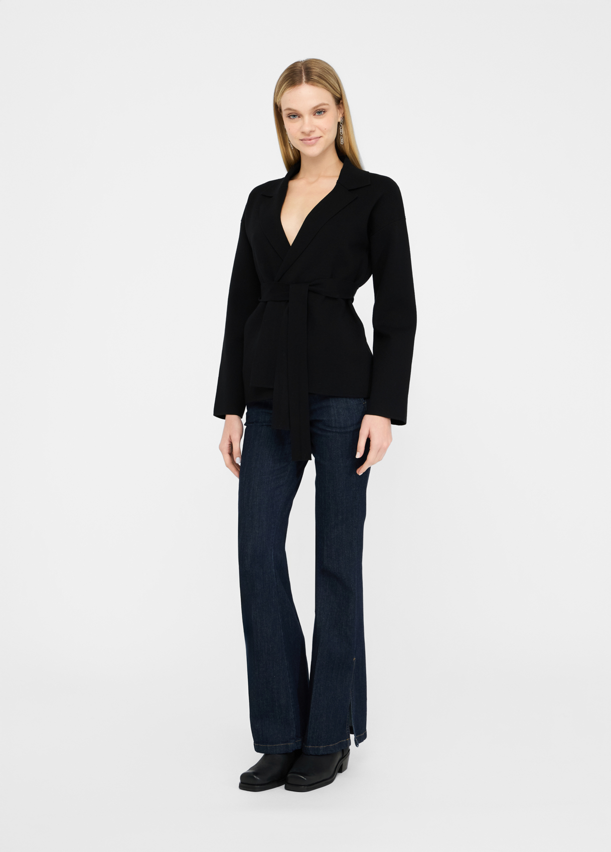 Casaco de Malha Preto - LIU JO 4