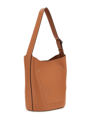 Mala Bucket de Ombro MERIDIAN II Camel - Guess