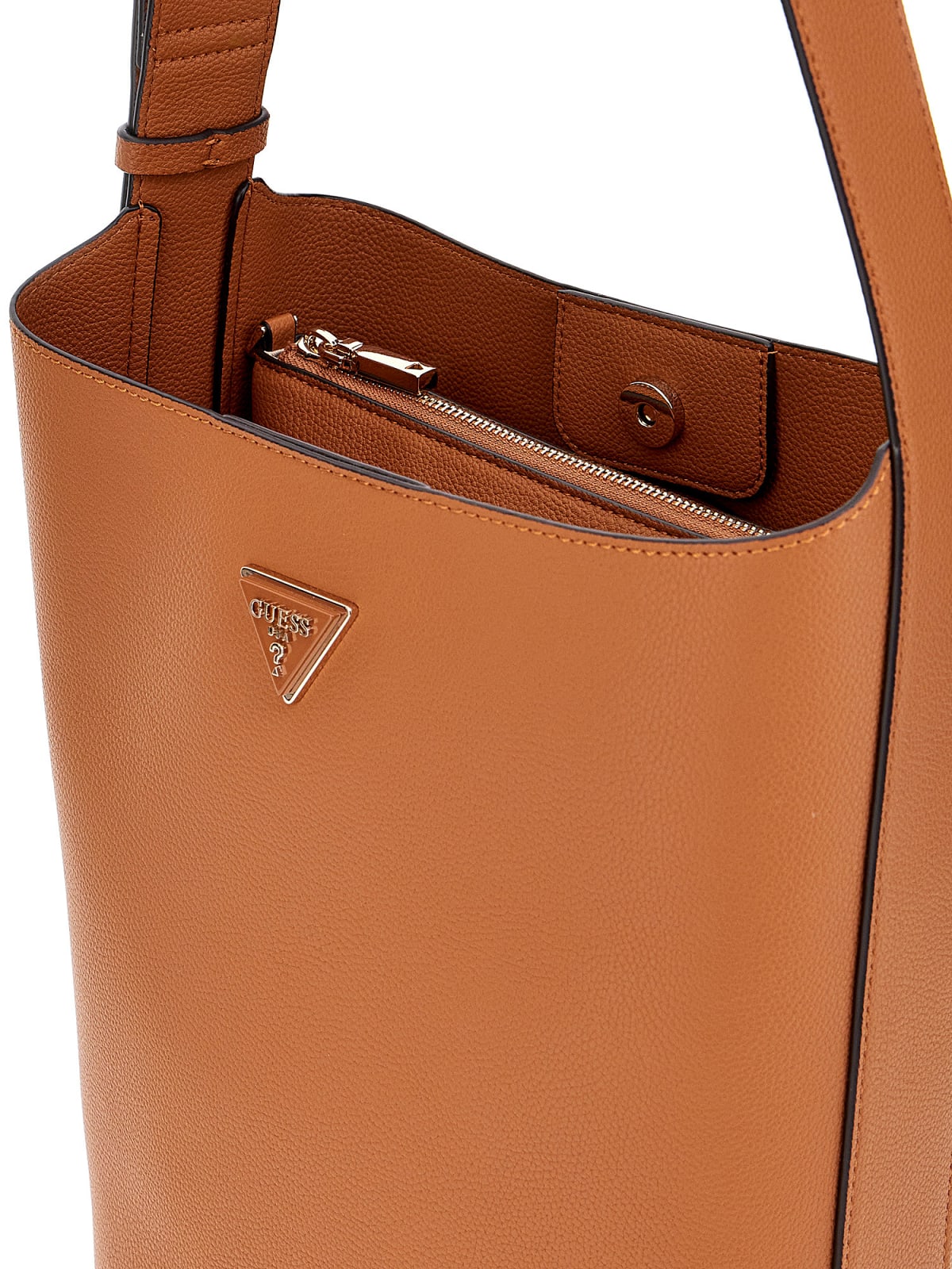 Mala Bucket de Ombro MERIDIAN II Camel - Guess 3