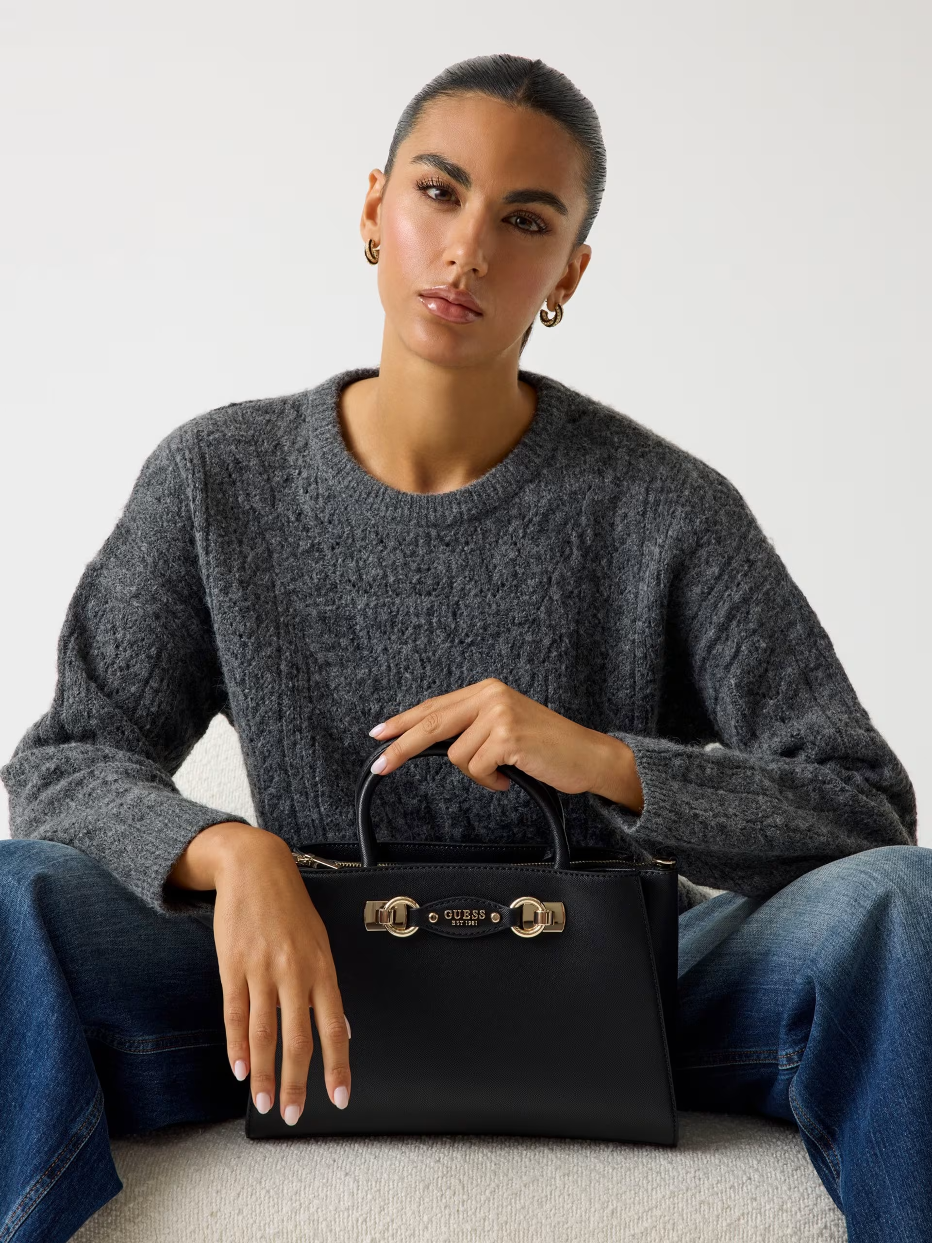 Mala de Mão MIMINA Preto - Guess 3