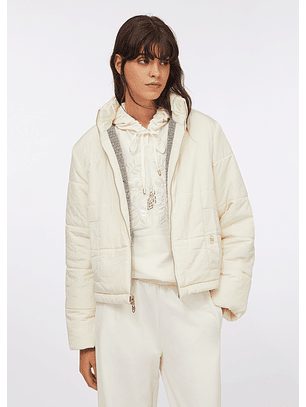 Casaco Reversível em Cinza e Branco - LIU JO 