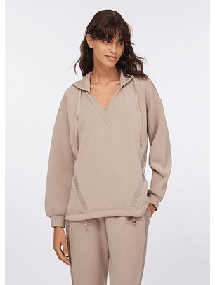 Sweat em Scuba Bege - LIU JO