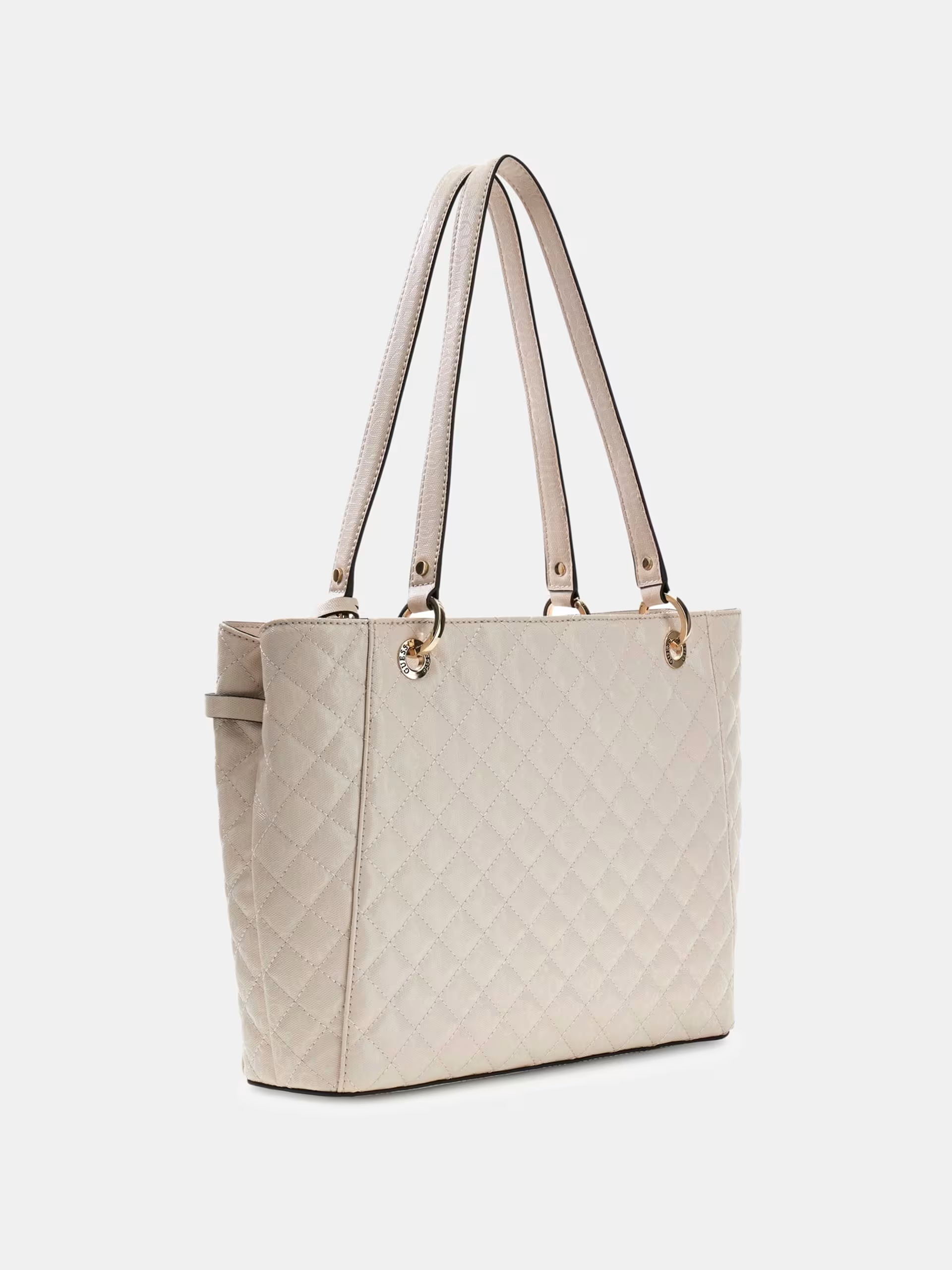 Mala de Ombro Logo Laminado IDRA Creme - Guess  2