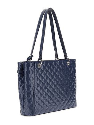 Mala de Ombro Logo Laminado IDRA Azul - Guess 