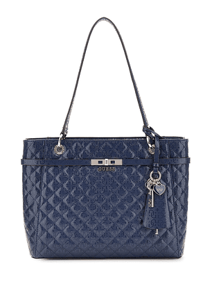 Mala de Ombro Logo Laminado IDRA Azul - Guess 