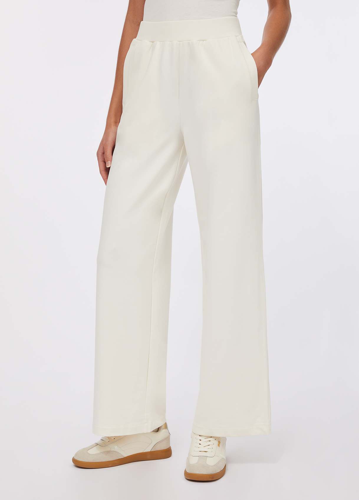 Calças Pantalonas Brancas - LIU JO 1