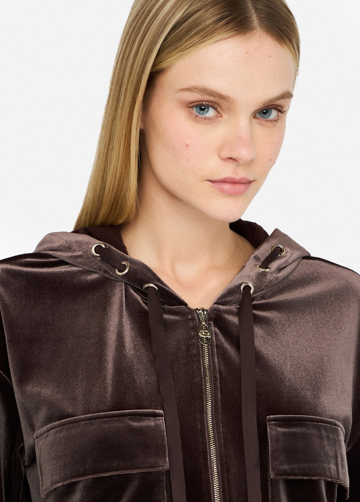 Casaco Castanho em Veludo - LIU JO 3