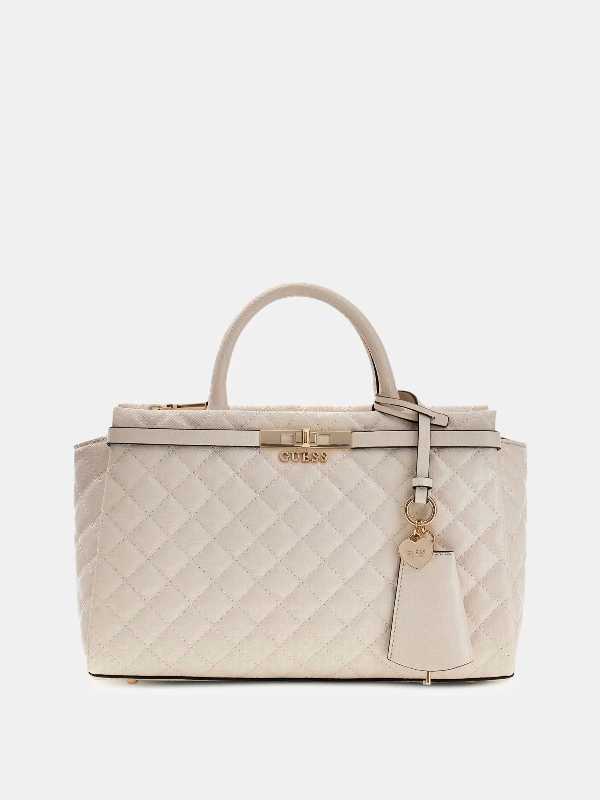 Mala de Mão Grande Logo Laminado IDRA Creme - Guess  1