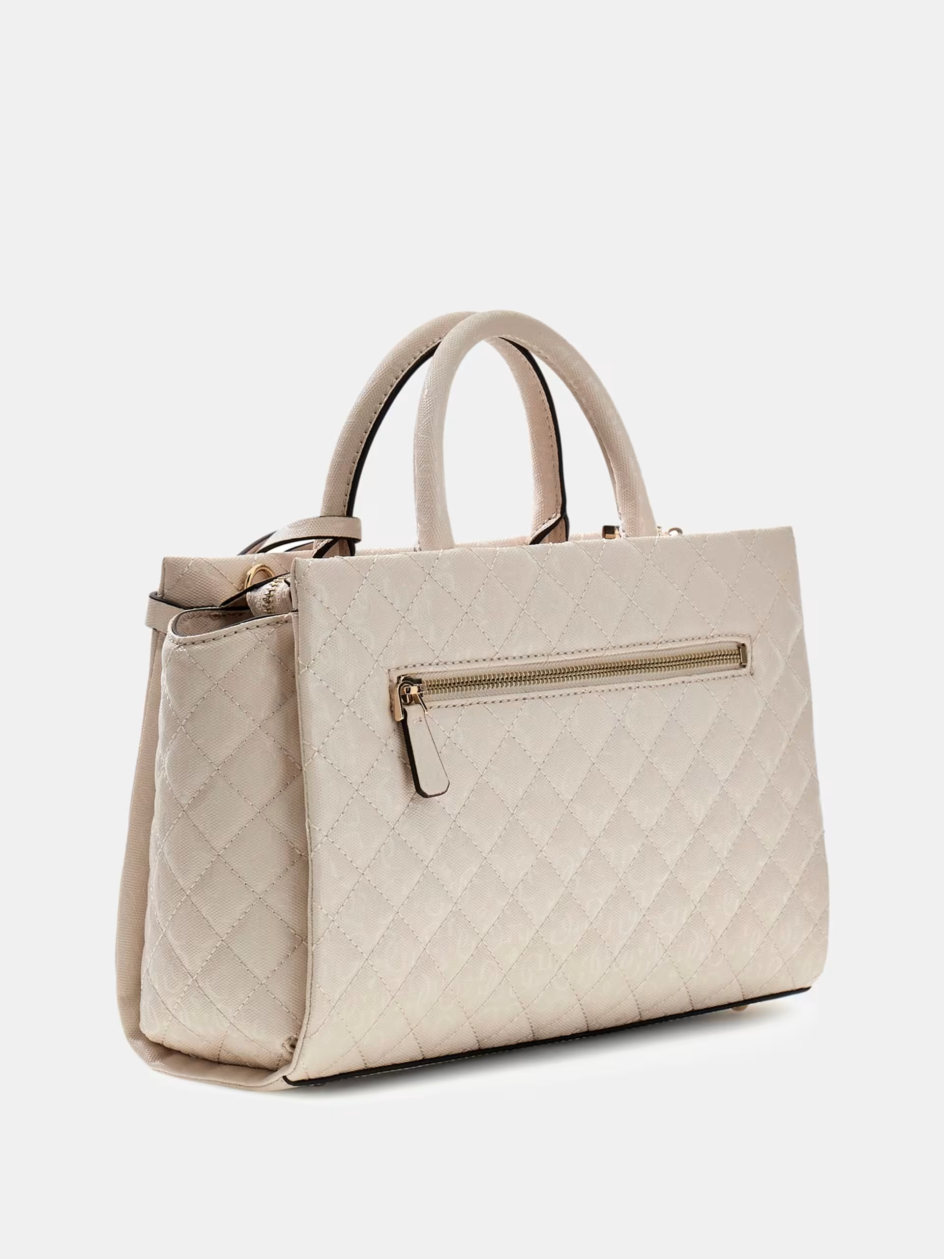 Mala de Mão Grande Logo Laminado IDRA Creme - Guess  2