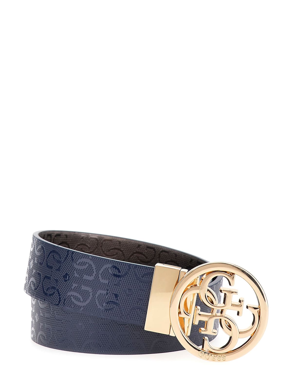 Cinto Reversível IDRA Azul e Chumbo - Guess 1
