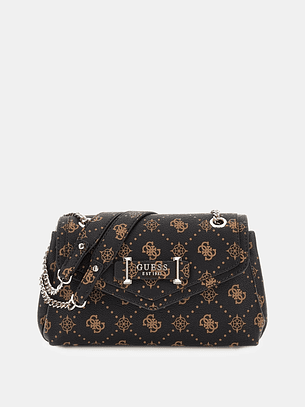 Crossbody SILIA  Logo Castanho - Guess 