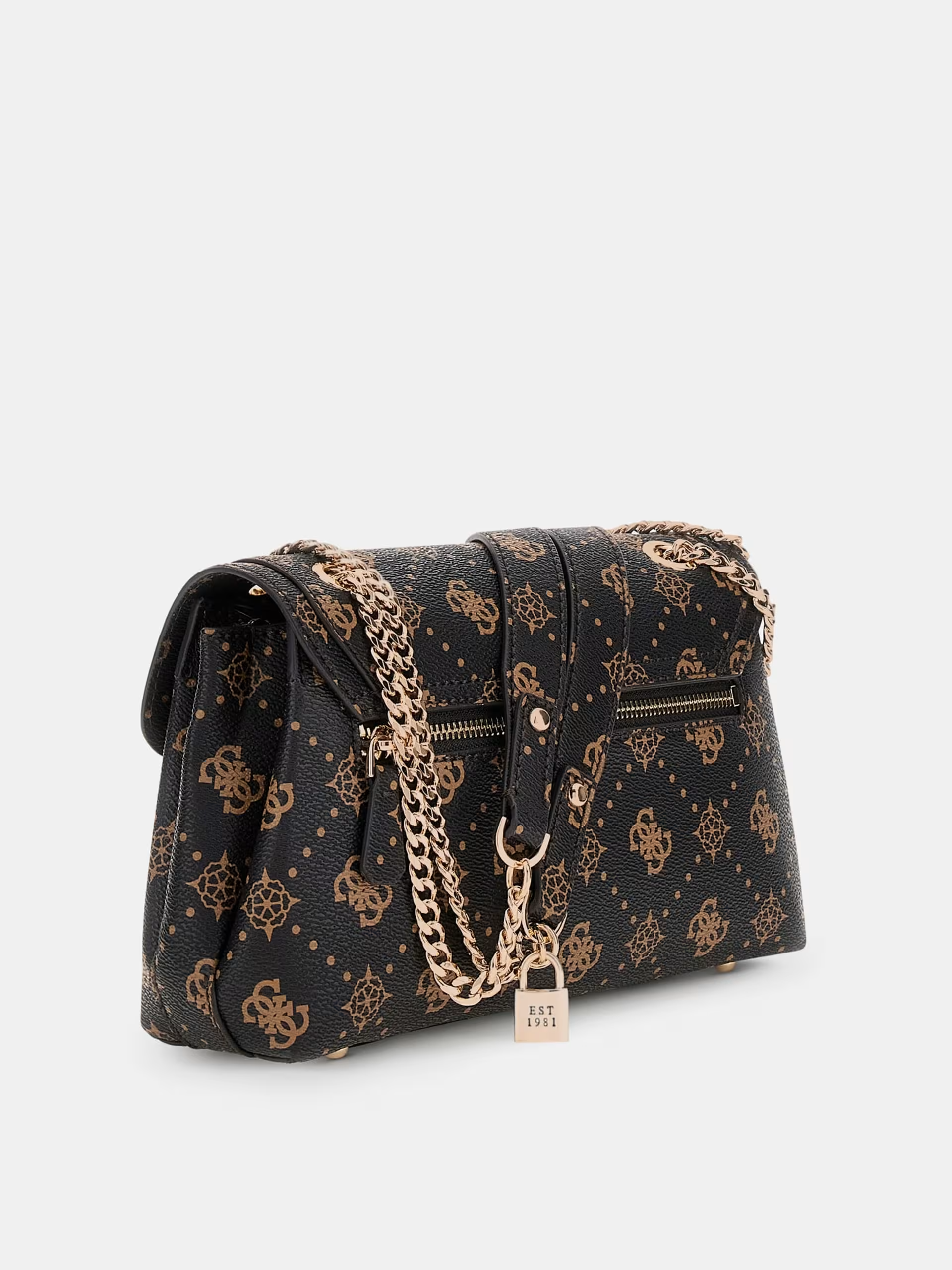 Crossbody SILIA  Logo Castanho - Guess  3