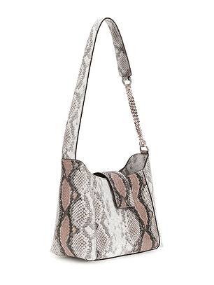 Mala de Ombro Jana Cobra Cinza - Guess