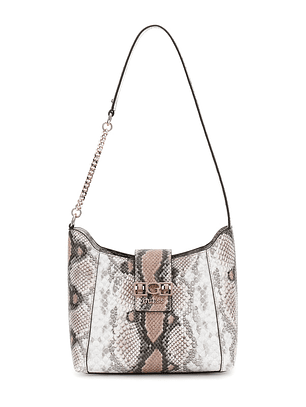 Mala de Ombro Jana Cobra Cinza - Guess