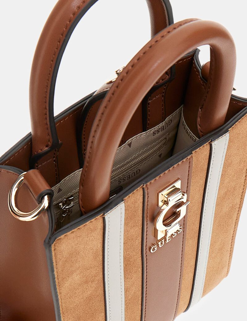 Mini Crossbody ERENIA Camel - Guess 3