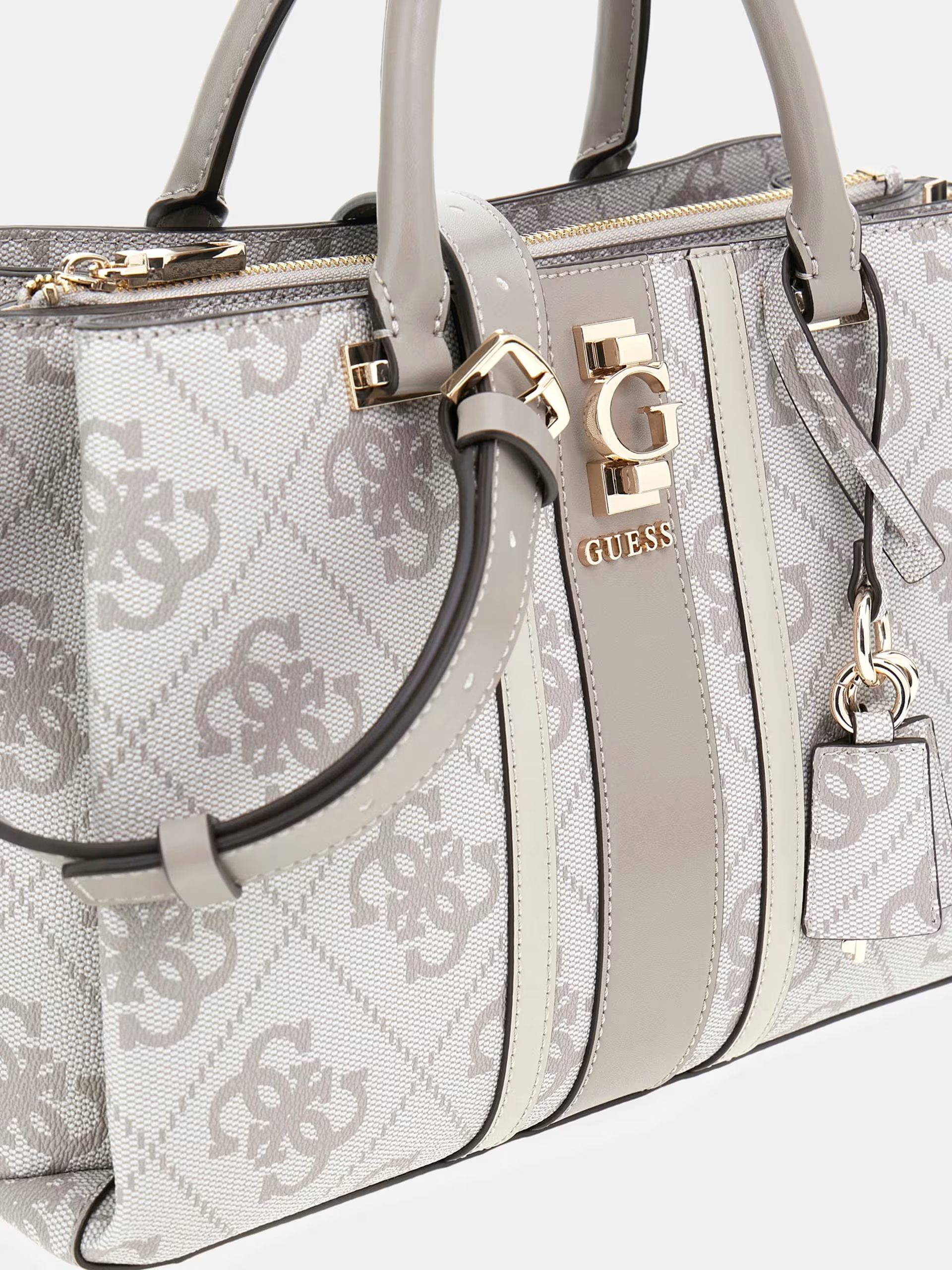 Mala de Mão ERNIA Logo Cinza - Guess  4