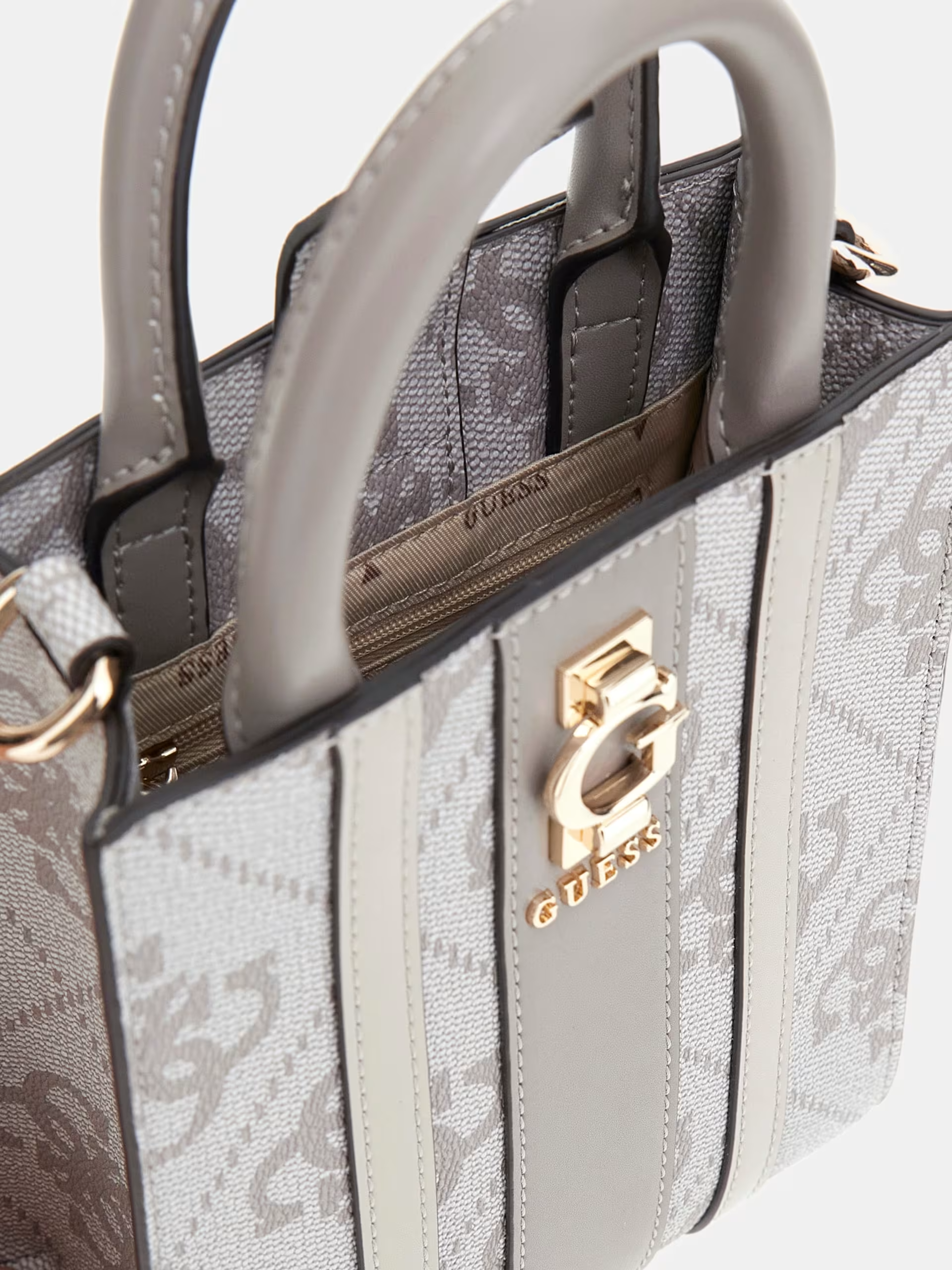 Mini Crossbody ERENIA Logo Cinza - Guess 6