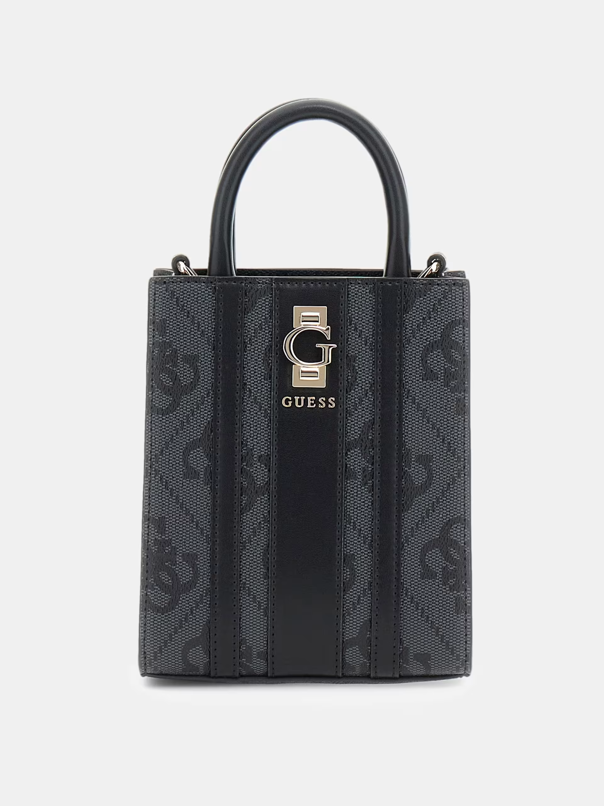 Mini Crossbody ERENIA Logo Preto - Guess 1