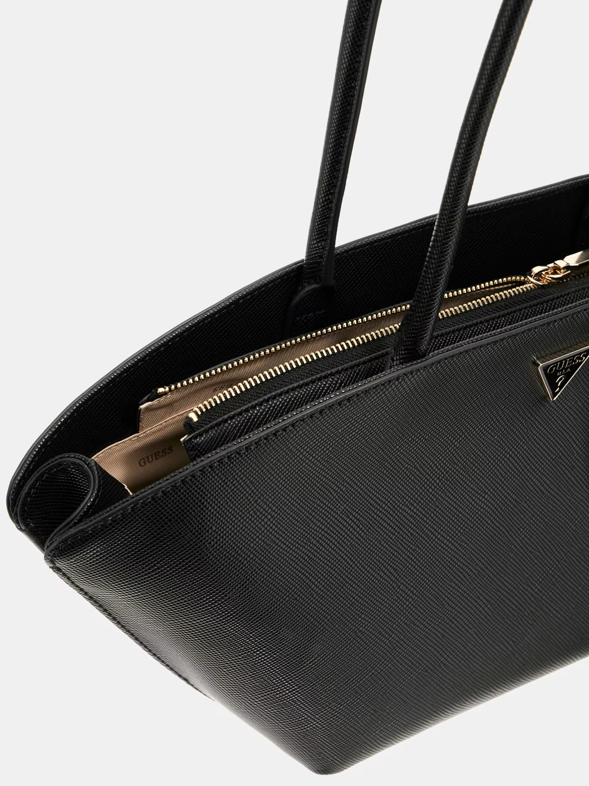 Mala de Ombro BOLENA Preta - Guess 5