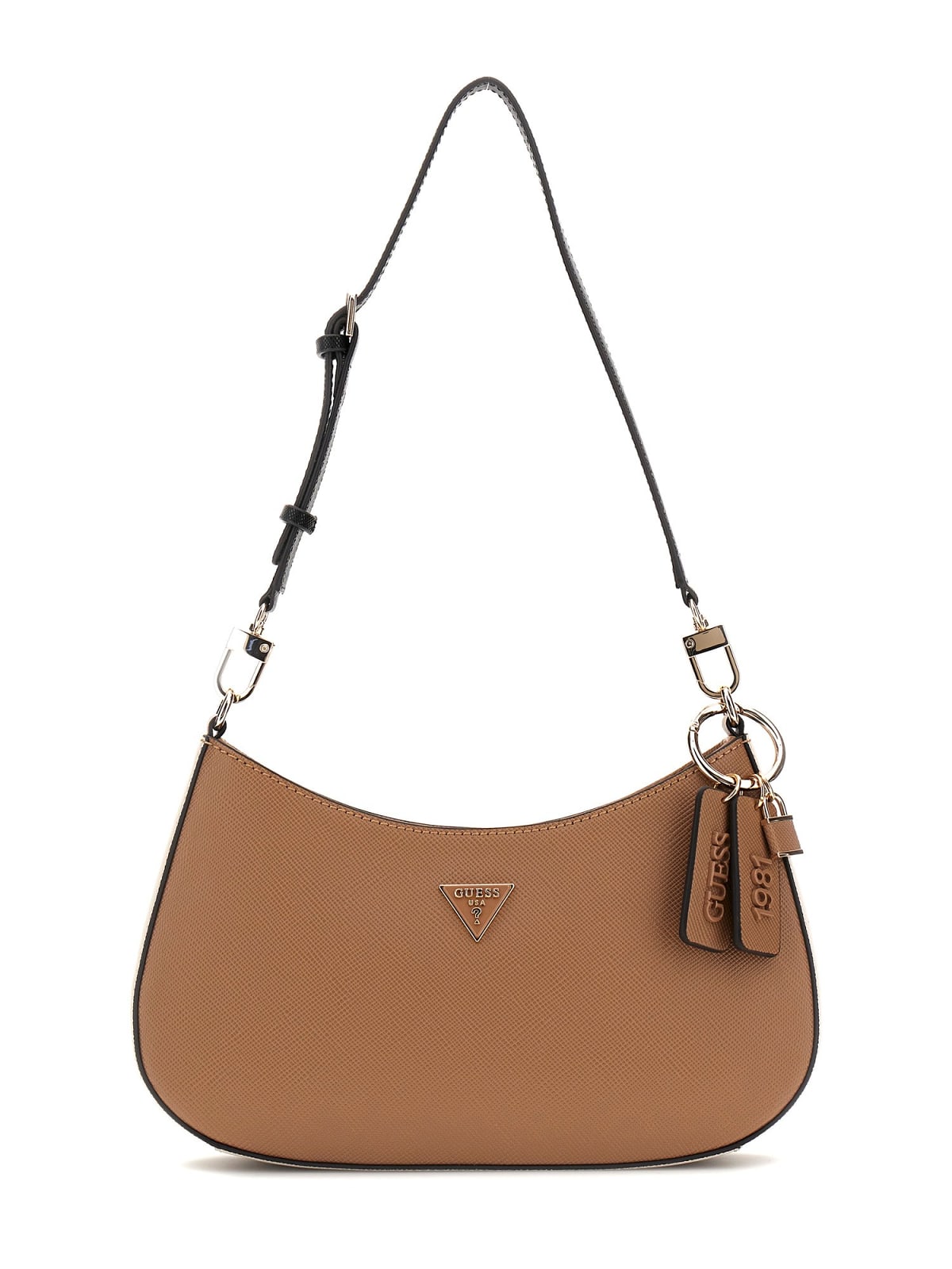 Mala de Ombro Baguette NOELLE II Tricolor Bege - Guess  2