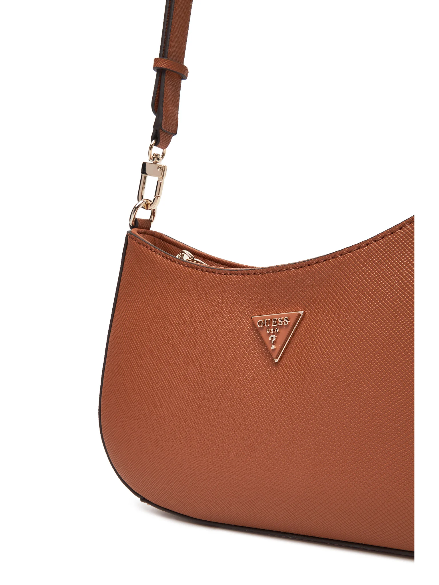  Mala de Ombro Baguette NOELLE Camel - Guess  5