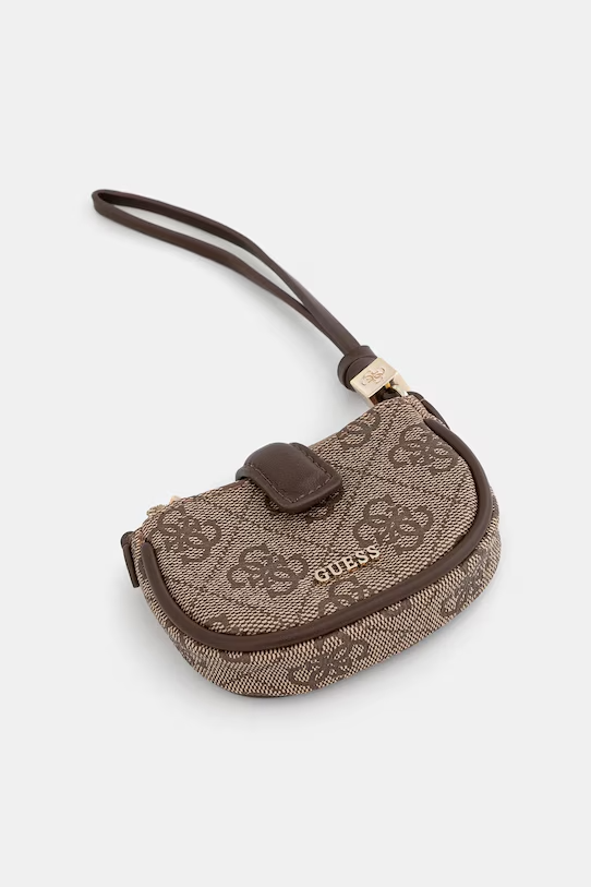 Porta-chaves NOELLE  Logo Bege - Guess  1