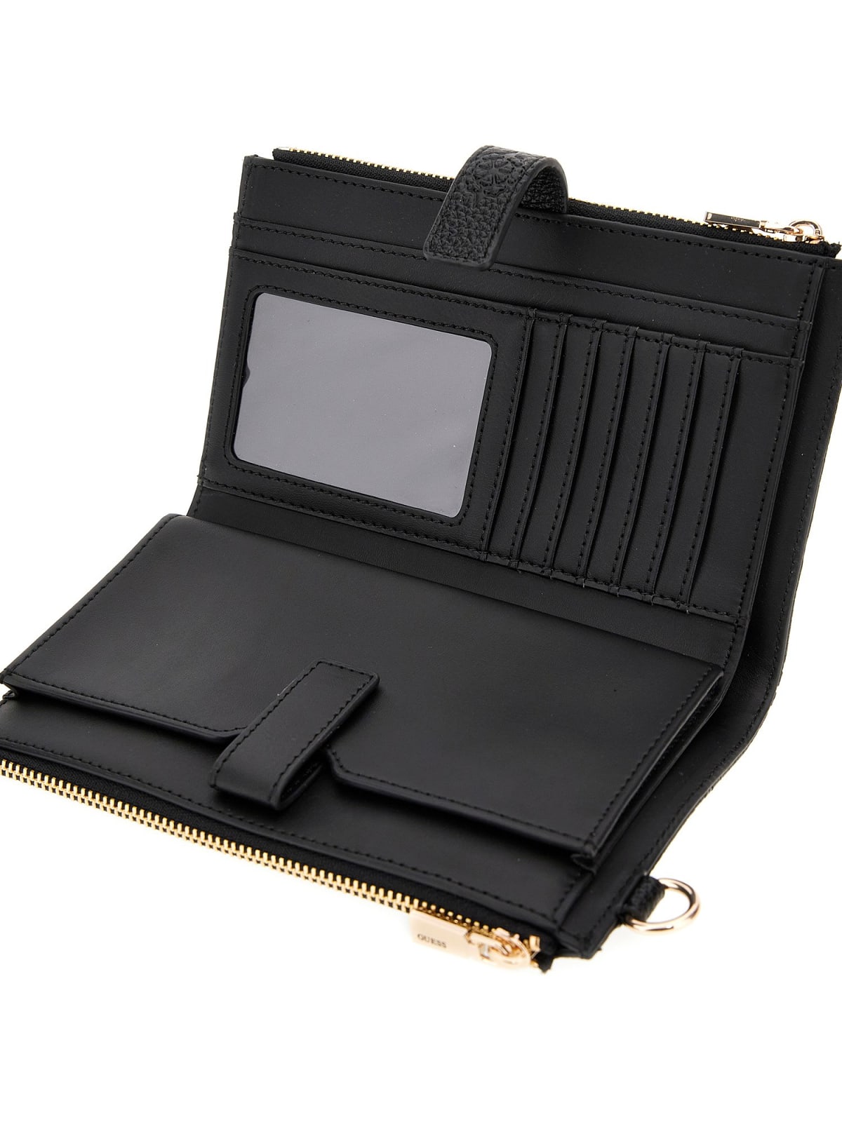 Carteira com Compartimento para Telemóvel CRESIDIA Preto - Guess 3