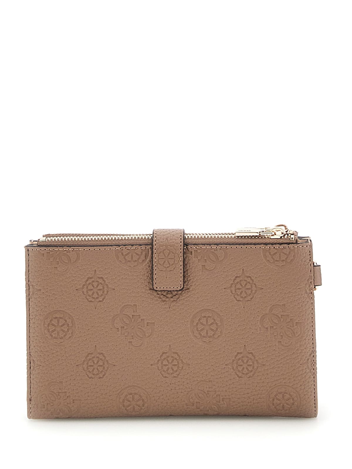 Carteira com Compartimento para Telemóvel CRESIDIA Taupe - Guess  2