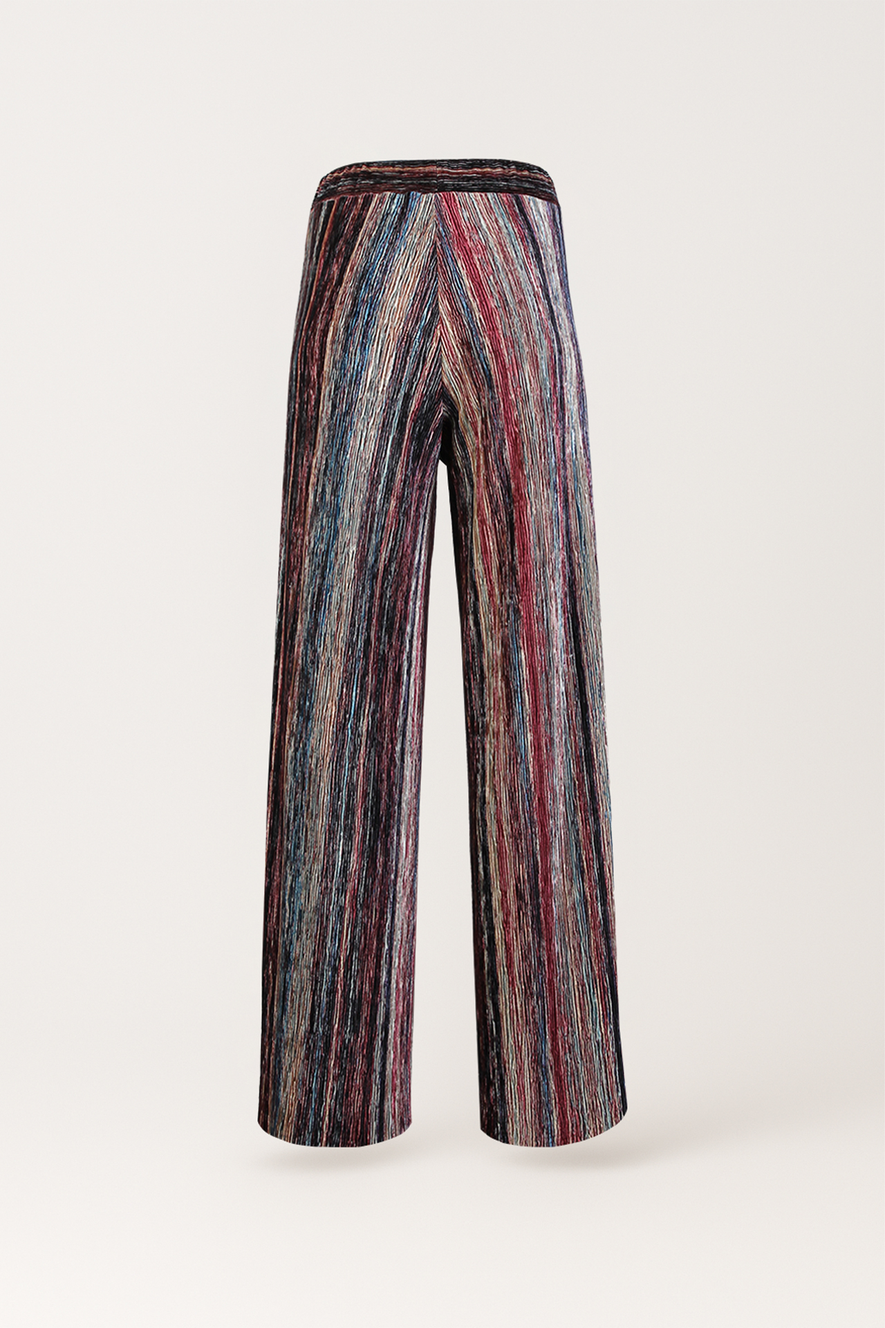 Calças em Veludo Riscas Bordeaux - SAHOCO  5