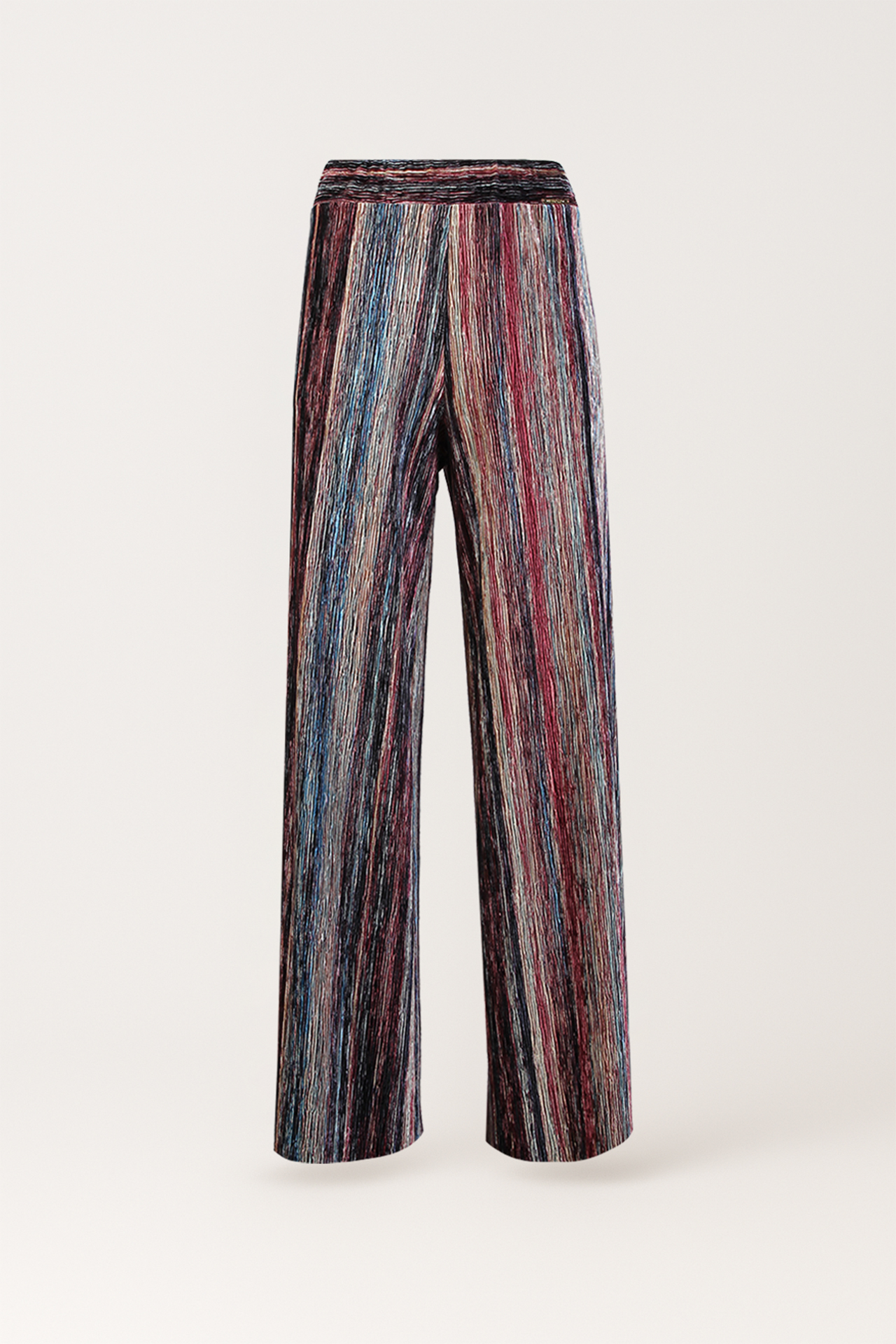 Calças em Veludo Riscas Bordeaux - SAHOCO  6