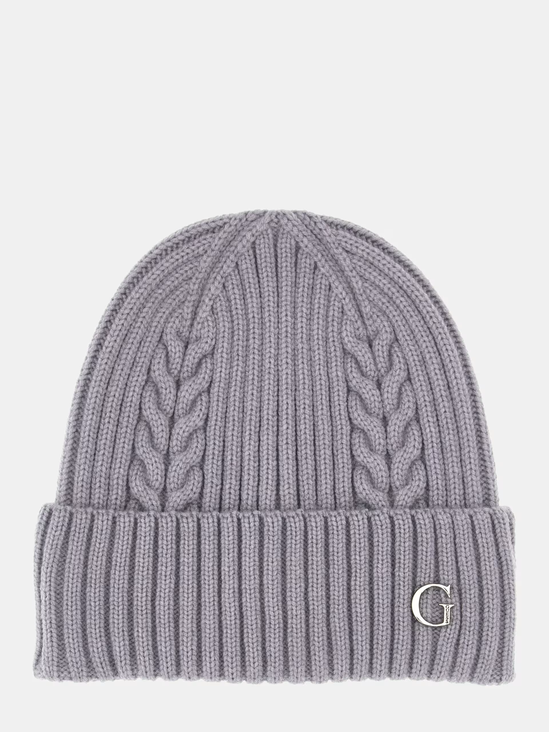 Gorro Entrançado Cinza - Guess 1