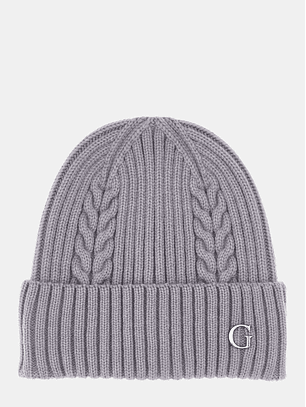 Gorro Entrançado Cinza - Guess