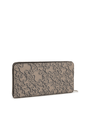 Carteira Grande Kaos Evolution Taupe - Tous