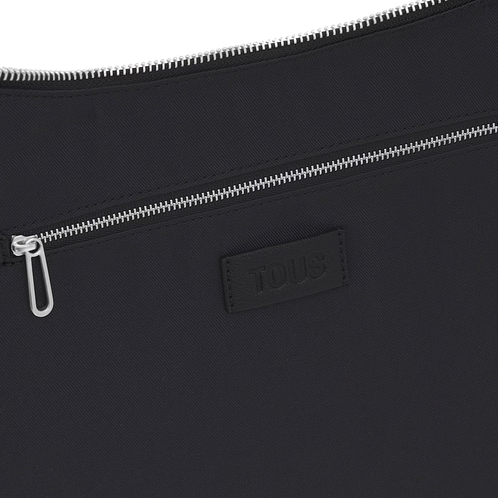 Mala de Ombro Puff Bear Preto - Tous 5