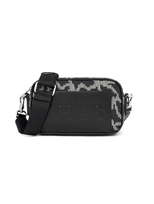 Crossbody Nylon Kaos Pix Preta - Tous  