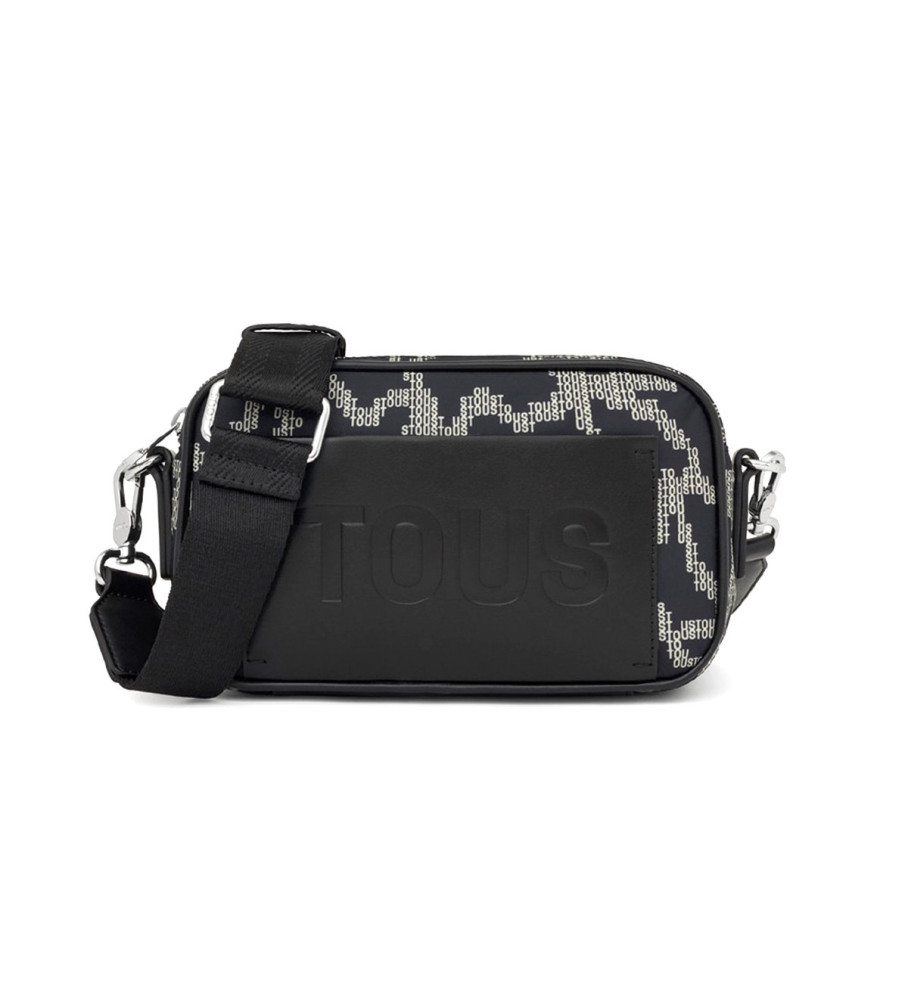 Crossbody Nylon Kaos Pix Preta - Tous   1