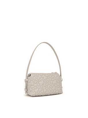 Mala Pequena de Ombro Puffy Bear Taupe - Tous 