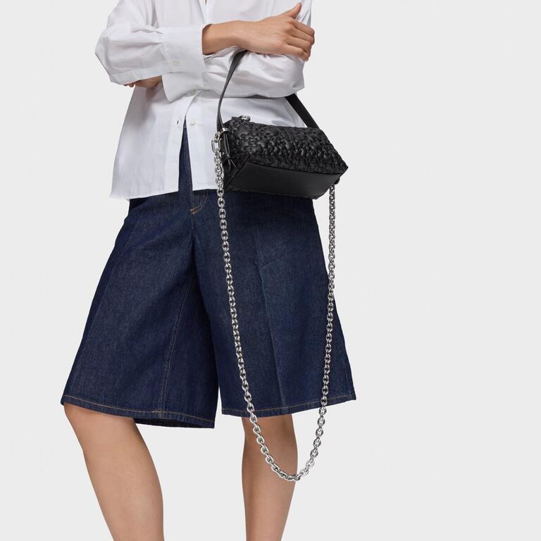 Mala Pequena de Ombro Puffy Bear Preto - Tous 3