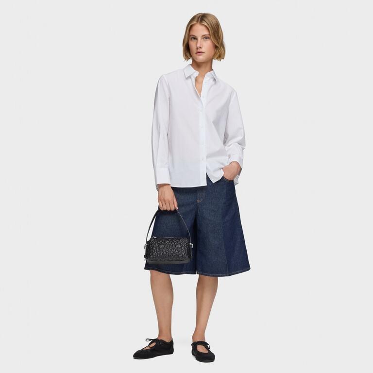 Mala Pequena de Ombro Puffy Bear Preto - Tous 4