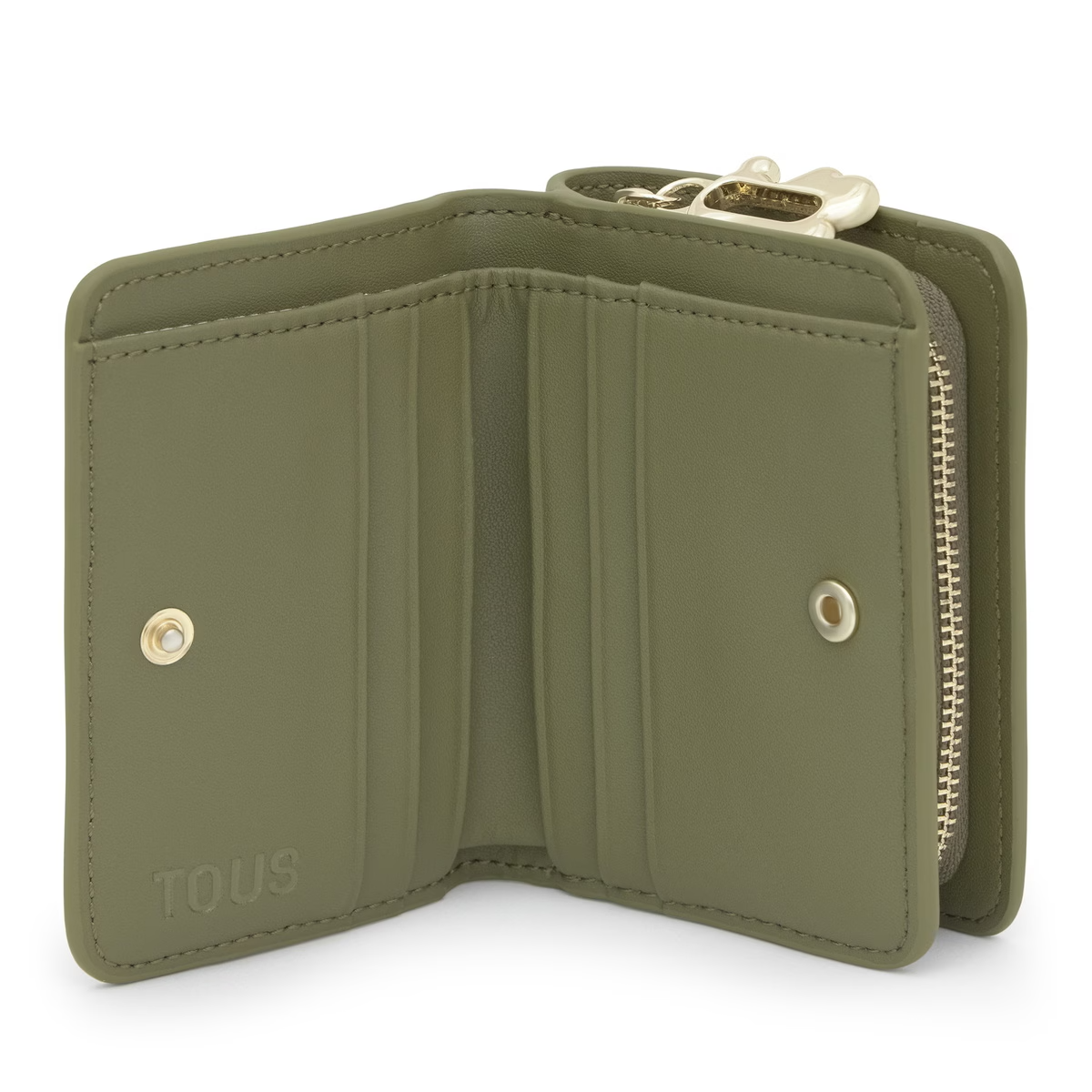 Carteira Pequena FOLD Verde - Tous 4