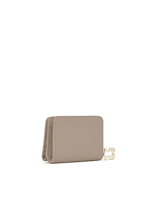 Carteira Pequena FOLD Taupe - Tous 