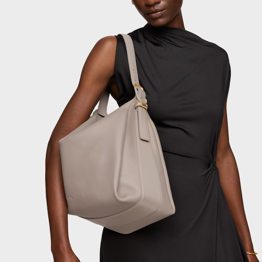 Mala de Ombro FOLD Taupe - Tous  5