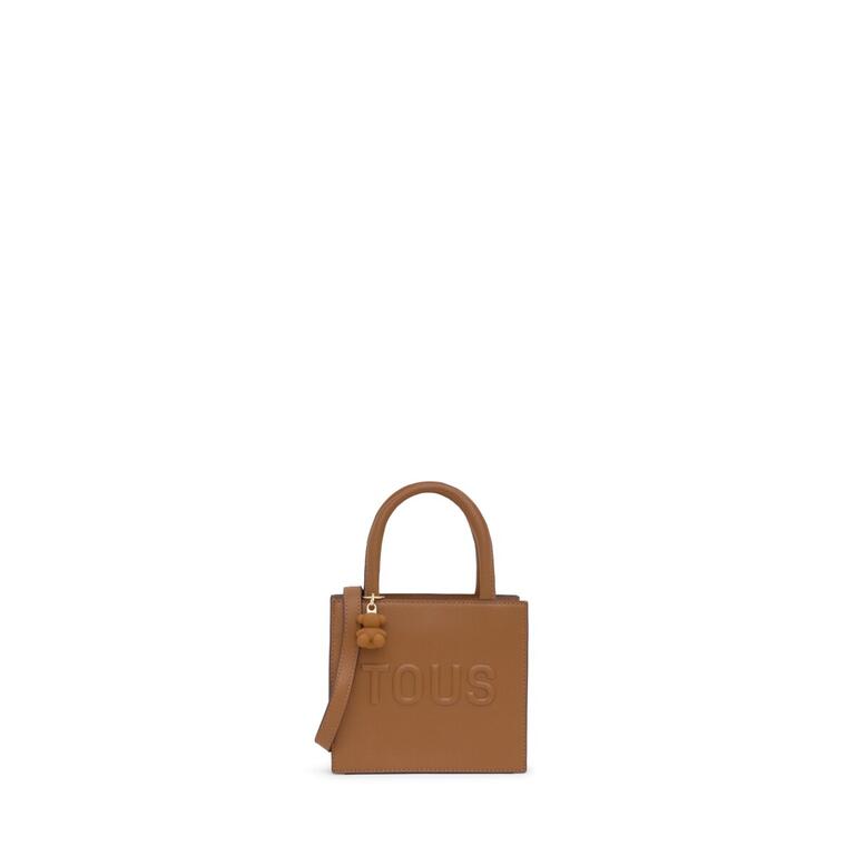 Crossbody Cubo Brenda Camel - Tous  1
