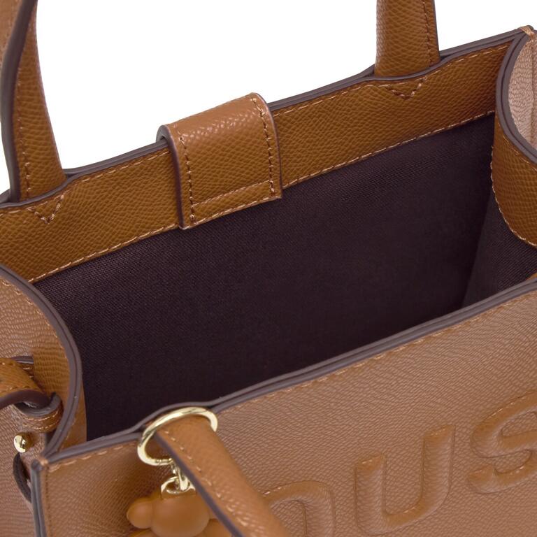 Crossbody Cubo Brenda Camel - Tous  6