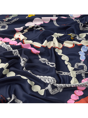 Lenço Manifesto Colares Azul - Tous