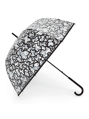 Guarda-chuva TOUS Kaos Transparente Preto - Tous