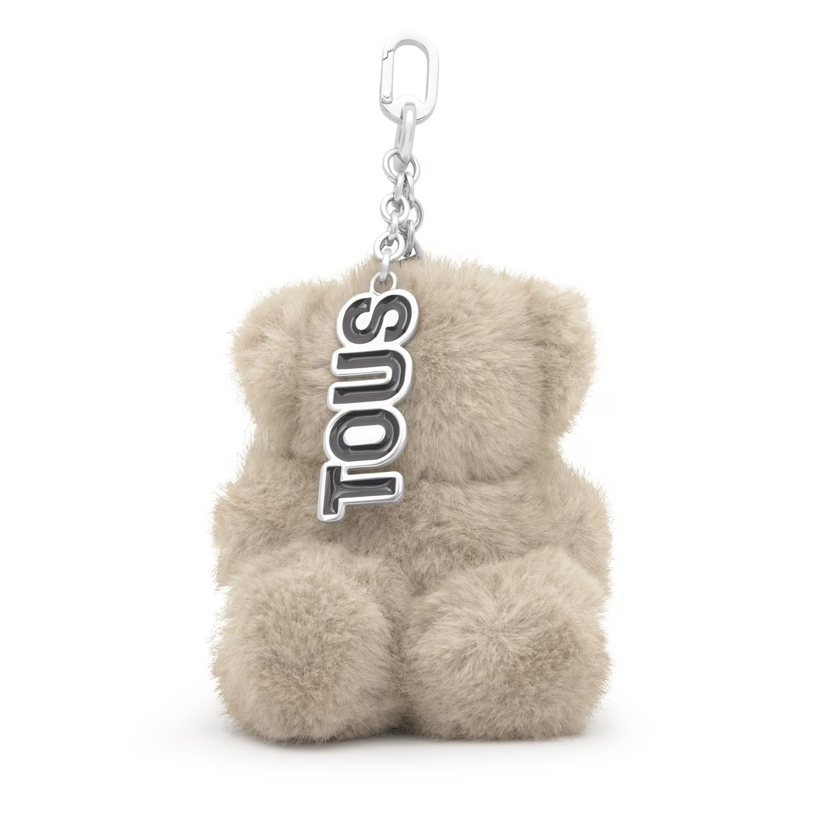 Pendente Urso grande em Pelo Taupe - Tous  1